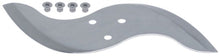  Knife L 140mm mounting distance 23mm threaded thickness 2mm - 696558