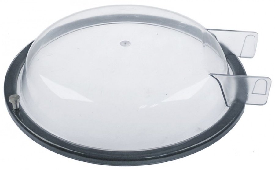  Lid for potato peeler device ø 510mm ID ø 440mm plastic mounting distance 160mm H 81mm - 696561