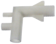 Drain connection hose connector ø 25mm L 100mm plastic for ice maker - 696615