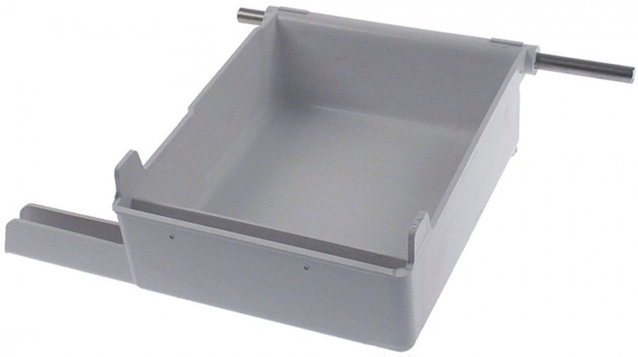Tava completa masina de gheata 220x167mm, H 80mm, alba - 696650