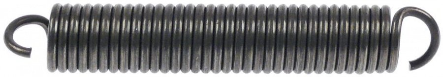 Door spring H 26,5mm L 165mm W 26,5mm metal for oven - 696677