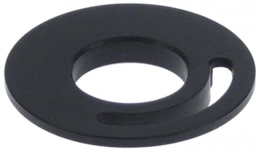 Bucșă pentru mâner ușă ø 43mm ø găuri 20mm plastic - 696774