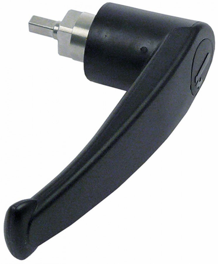  Mâner ușă ø 46,5mm L 180mm lungime ax 40mm orificiu ax 8x8mm cu bucșă - 696835