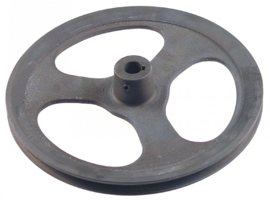  V-belt pulley single disc ø 287mm shaft intake ø 20mm groove depth 14mm - 697010