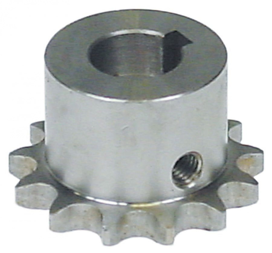 Sprocket-wheel DIN/ISO 06 B-1 splitting 3/8" teeth 13 shaft intake ø 15mm H 25mm NT05-10 - 697057