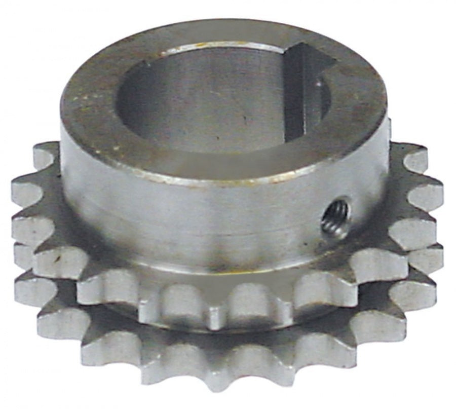  Sprocket-wheel DIN/ISO 06 B-2 splitting 3/8" teeth 19 shaft intake ø 30mm H 30mm NT40-50-70 - 697059