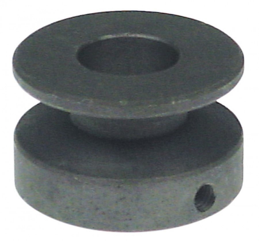  V-belt pulley single disc ø 44mm shaft intake ø 19mm groove depth 11mm - 697091