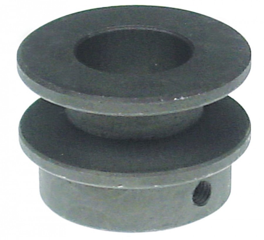  V-belt pulley single disc ø 48mm shaft intake ø 24mm groove depth 10mm - 697092