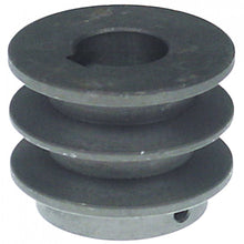  V-belt pulley double disc ø 58mm shaft intake ø 24mm groove depth 10mm - 697093