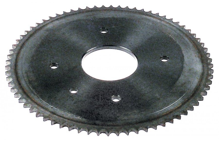  Sprocket-wheel DIN/ISO 06 B-1 splitting 3/8" teeth 72 shaft intake ø 60mm H 5mm 17-22 TF-TR - 697131