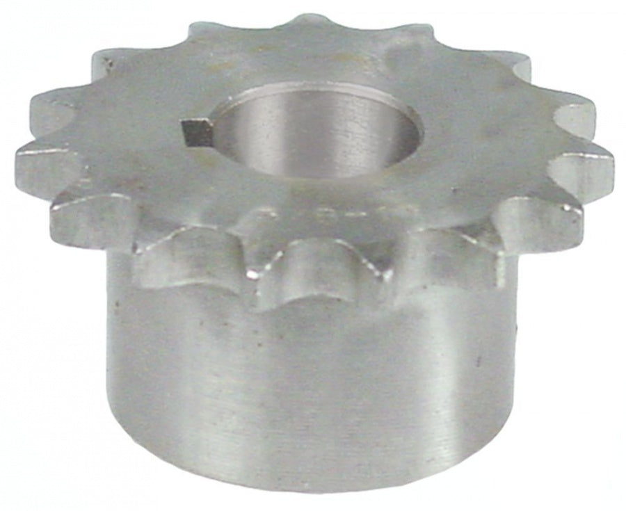 Sprocket-wheel DIN/ISO 06 B-1 splitting 3/8" teeth 15 shaft intake ø 17mm H 25mm 7-12-18 S-C-F - 697193