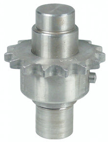Sprocket-wheel DIN/ISO 08 B-1 splitting 1/2" teeth 15 shaft intake ø 30mm H 85mm with spindle - 697207