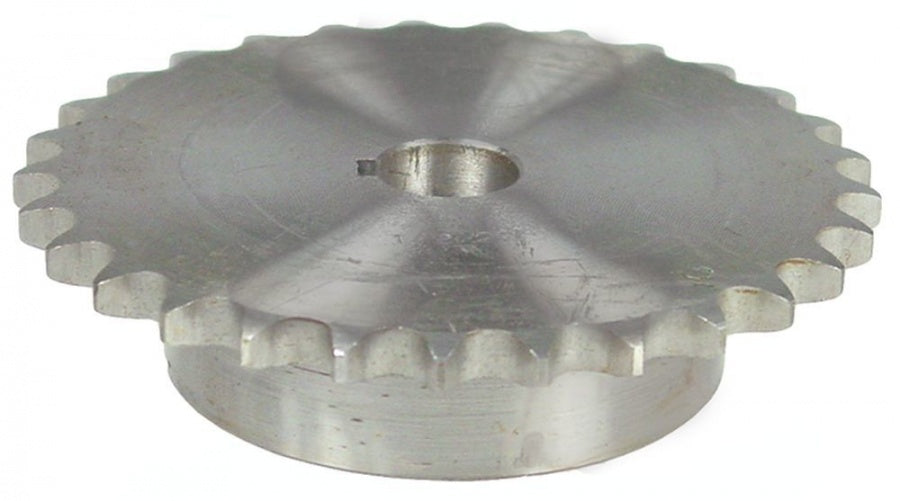  Sprocket-wheel DIN/ISO 08 B-1 splitting 1/2" teeth 29 shaft intake ø 20mm H 30mm 25-38 S-C-F - 697223
