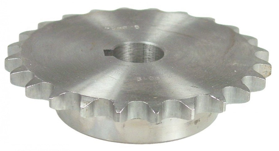 Sprocket-wheel DIN/ISO 10 B-1 splitting 5/8" teeth 24 shaft intake ø 25mm H 30mm 50 S-C-F - 697224