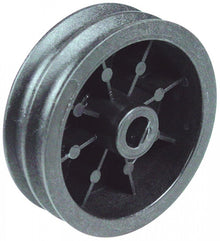  Round belt pulley disc ø 96mm double shaft intake ø 14mm type 14x11 groove depth 6mm - 697285