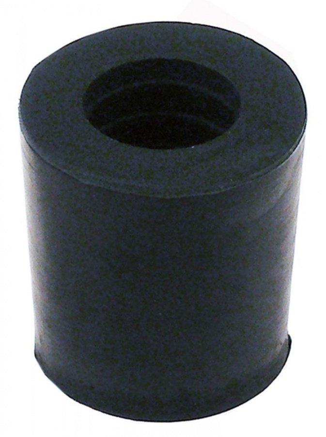 Equipment foot ø 35mm H 38mm bore ø 20mm rubber Qty 1 pcs - 697330
