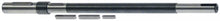Drive shaft D1 ø 20mm for gearbox ø 25mm L 487mm D2 ø 20mm - 697335