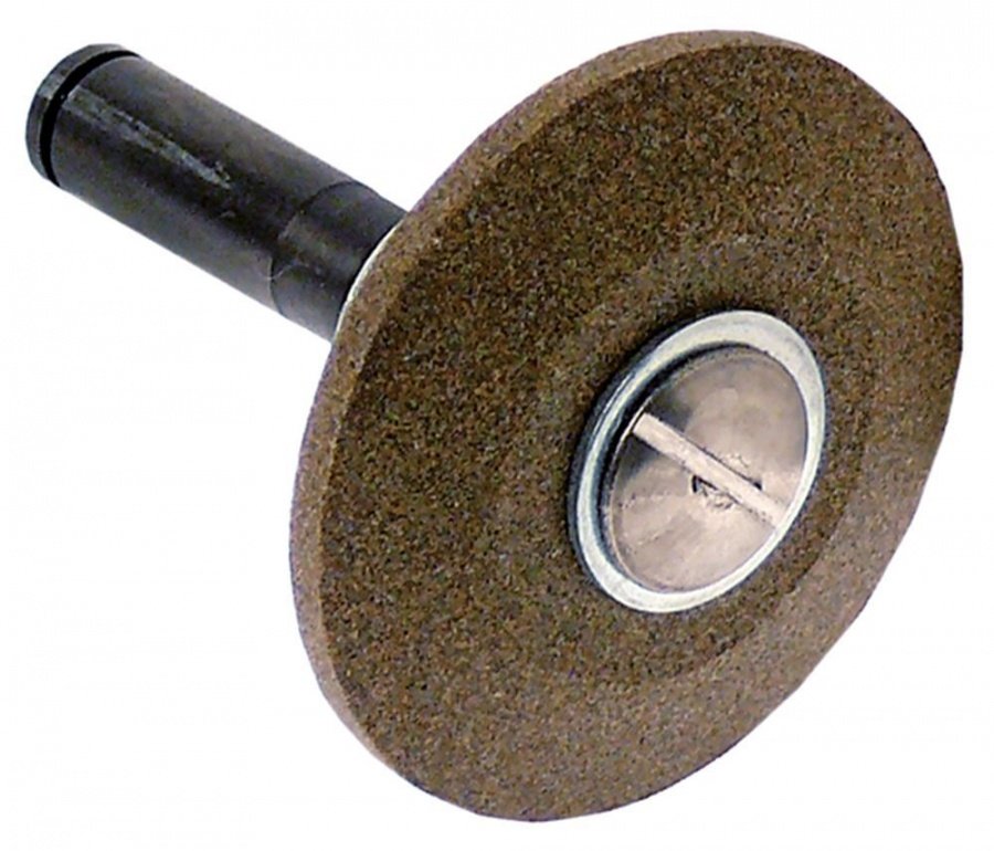 Grindstone ø 51,5mm thickness 7mm grained fine with bolt - 697359
