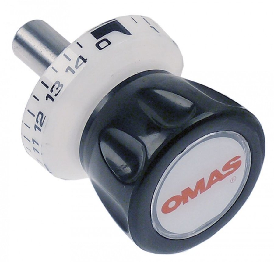 Adjusting knob 0-15 ø 70mm shaft ø 18mm shaft length 48mm handle ø 64mm - 697368