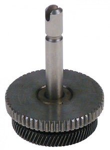  Gear wheel double ø 45mm shaft ø 8mm shaft L 70mm with spindle FM3 - 697403