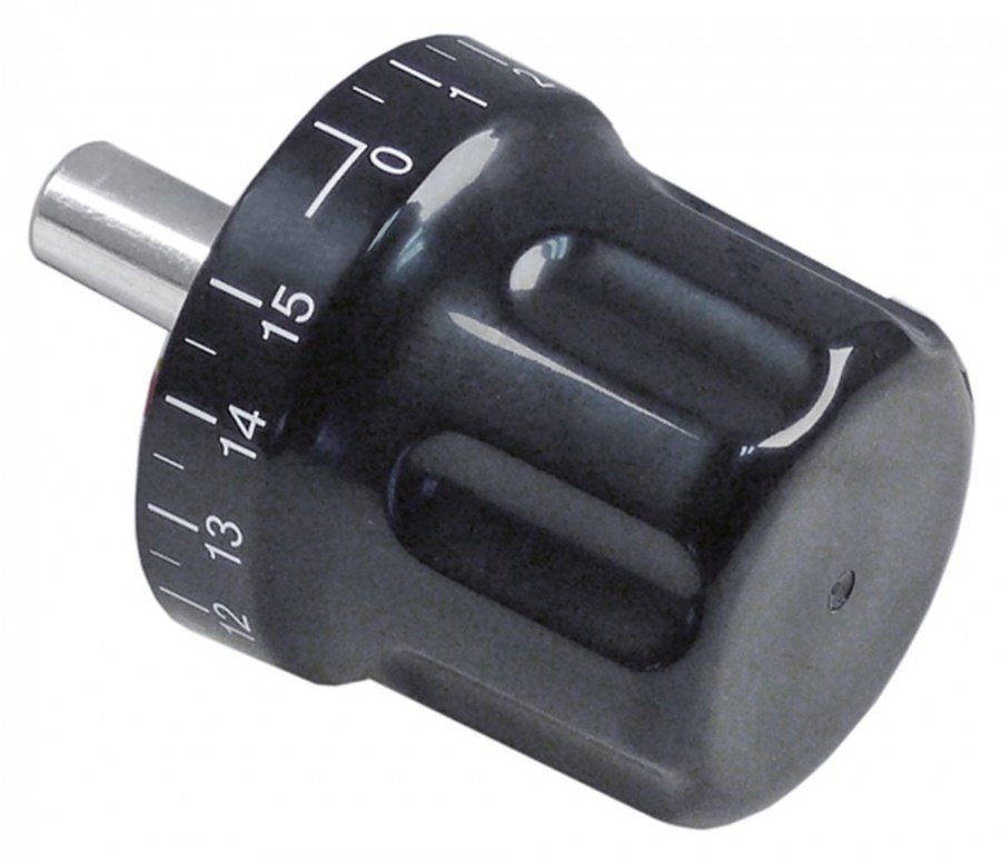 Buton reglare grosime feliere ø 55 mm, ax ø 12mm - 697419