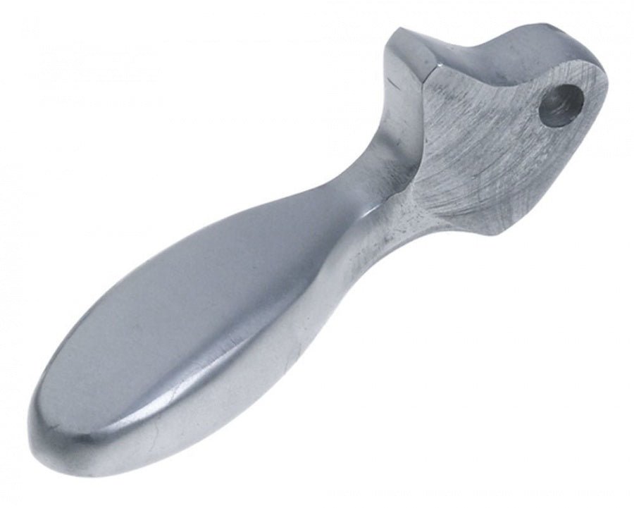  Lever handle L 130mm hole ø 9mm aluminium - 697456
