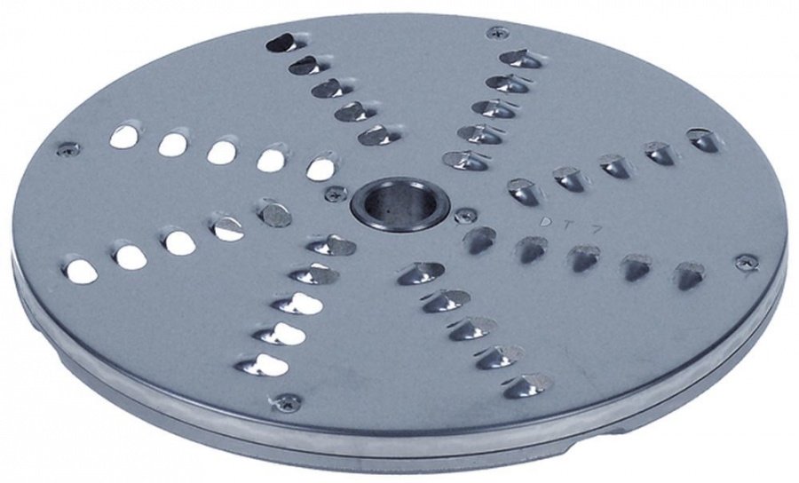 Disc razatoare DT7, diametru ø 205 mm, ax ø 19 mm, grosime Julienne 7 mm, Sirman 40751DT07, material inox/aluminiu - 697491