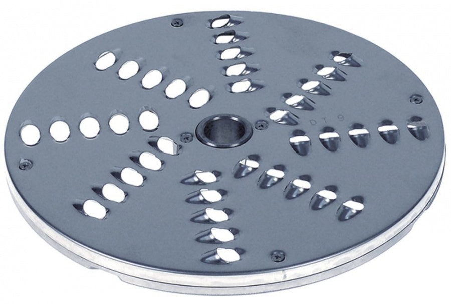 Disc razatoare DT9, diametru ø 205 mm, ax ø 19 mm, pentru mozzarella ø 9 mm, Sirman 40751DT09, Fimar, inox/aluminiu - 697498