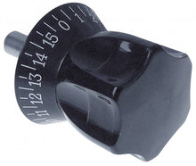 Buton reglaj grosime feliere ø 60 / 47 mm, gradatii 0-15, ax ø 12 mm, lungime ax 32 mm - 697510