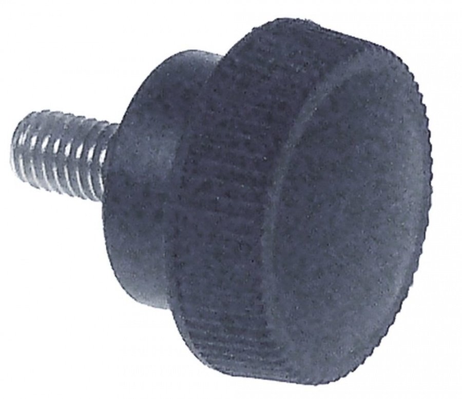 Locking screw thread M5 handle ø 21mm black L 10mm - 697519