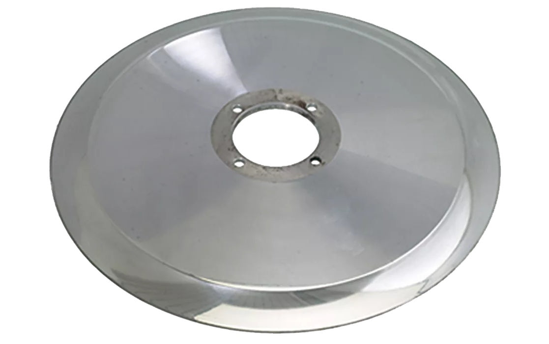 Slicing machine blades C45 ID ø 220mm ED ø 275mm H 22,5mm seat ø 57mm standard 4 hole - 697536