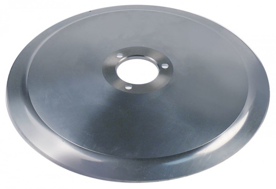 Cutit feliator ø 195 mm, int. ø 30 mm, 3 gauri de fixare, INOX - 697546