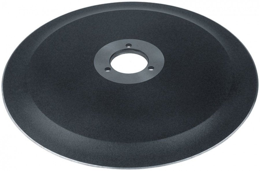 Cutit feliator din inox teflonat ext. ø 275 mm, int. ø 40 mm, H 21,5 mm, 3 gauri de fixare - 697547