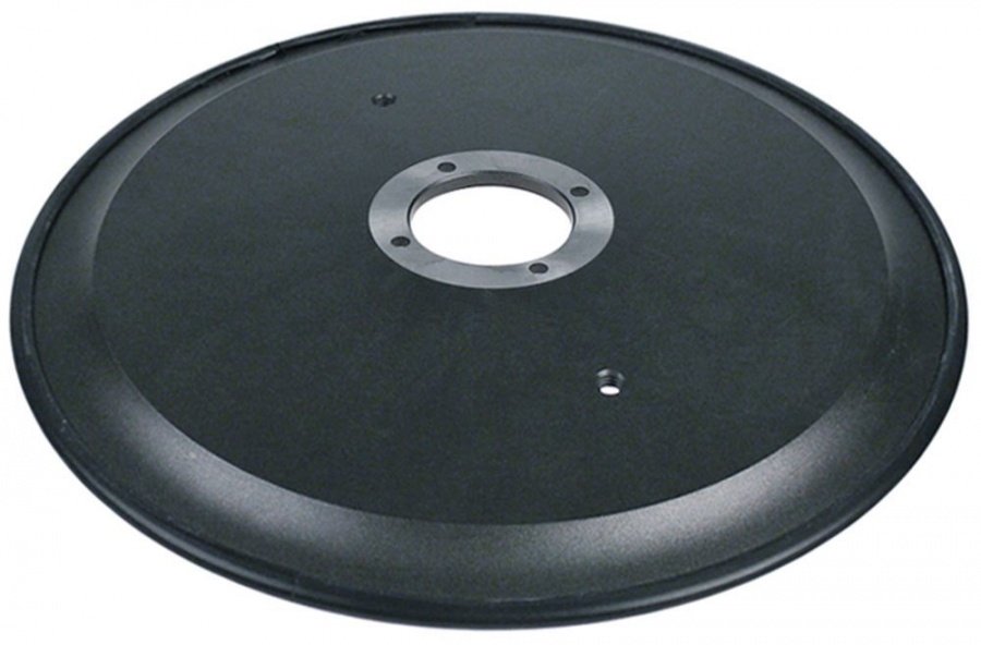  Slicing machine blades 100Cr6 ID ø 300mm ED ø 370mm H 22,5mm seat ø 57mm PTFE 4 hole - 697552