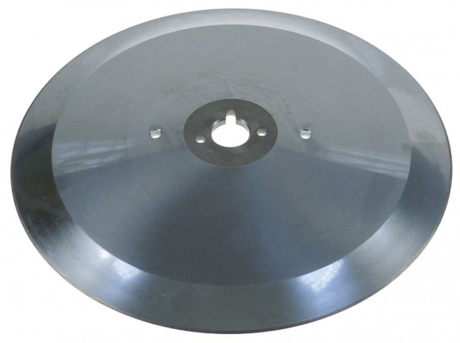  Slicing machine blades 100Cr6 ED ø 370mm H 22mm seat ø 25,4mm 2 holes - 697556