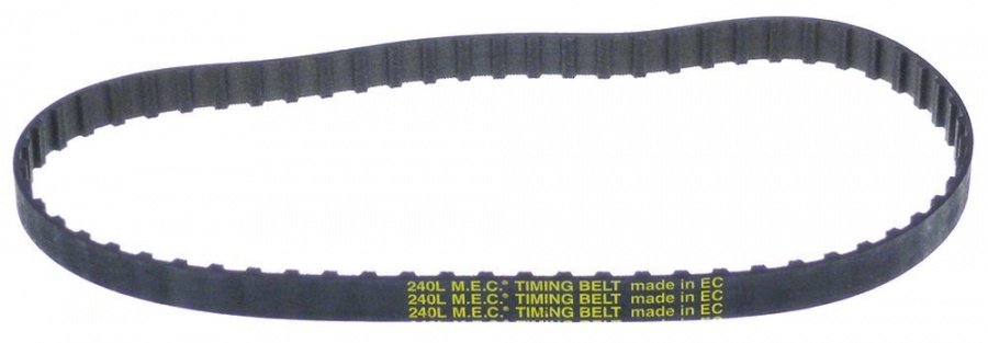  Toothed belt CODE 240L050 L 240mm W 13mm rubber with textile insertion H 3mm teeth 64 - 697698