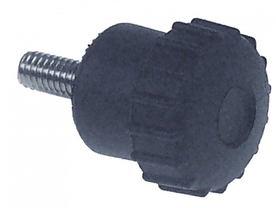 Locking screw thread M4 handle ø 17mm black L 10mm - 697742