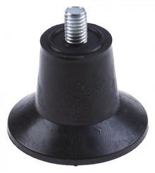 Equipment foot thread M6 ø 37mm H 27mm thread L 9mm Qty 1pcs - 697757