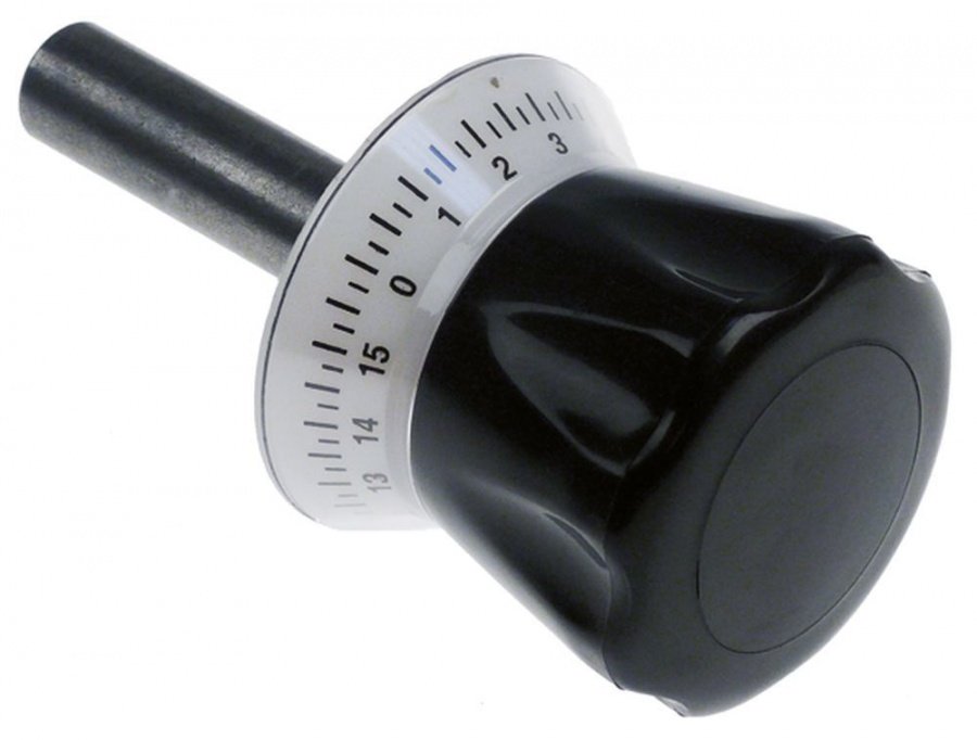 Buton reglare grosime pentru feliator ø 68 mm, ax ø 18 x 73 mm - 697796