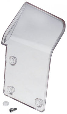 Hand protection plexiglas H 250mm W 150mm hole ø 7mm mounting distance 93mm for carriage - 697806
