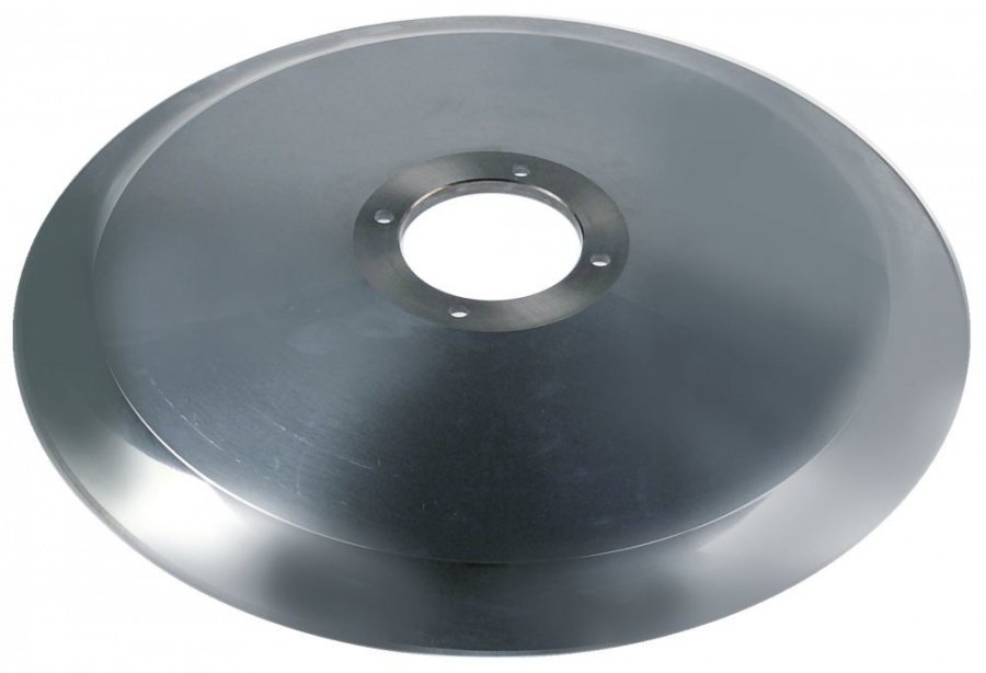 Cutit feliator ext. ø 250 mm, ax ø 54 mm, cu 4 gauri, protectie diam. ø 203 mm, H 17 mm, din inox C45 Standard VS6/VE6, pentru feliator Bizerba - 697809