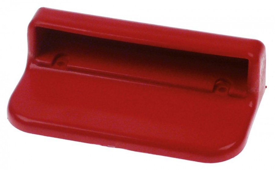  Door handle L 130mm W 36mm H 74mm mounting distance 90mm plastic - 697831