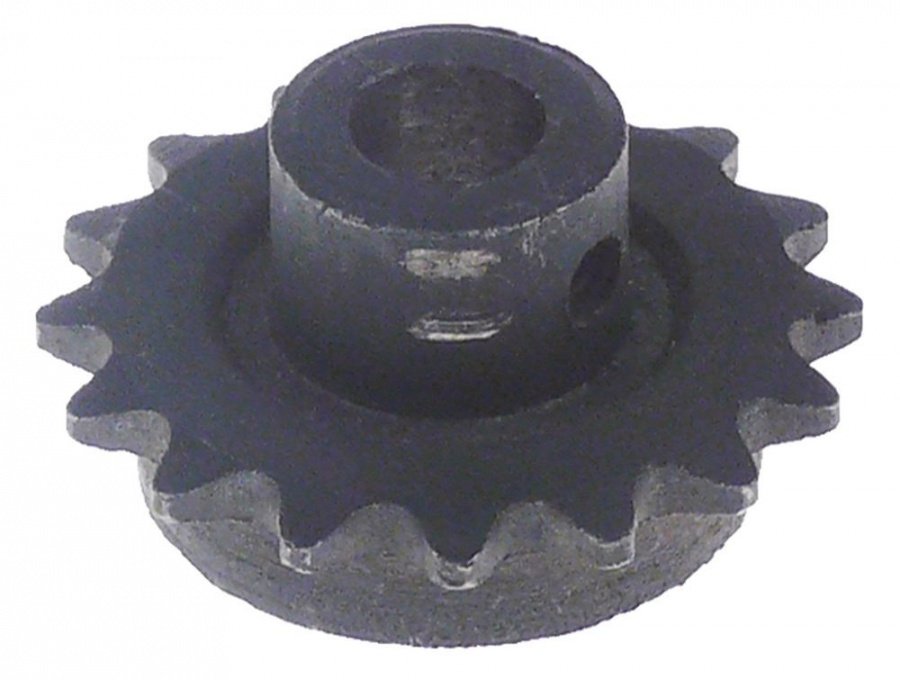  Gear wheel teeth 16 shaft intake ø 8mm ø 35mm tooth width 3mm W 18mm for toaster - 697836