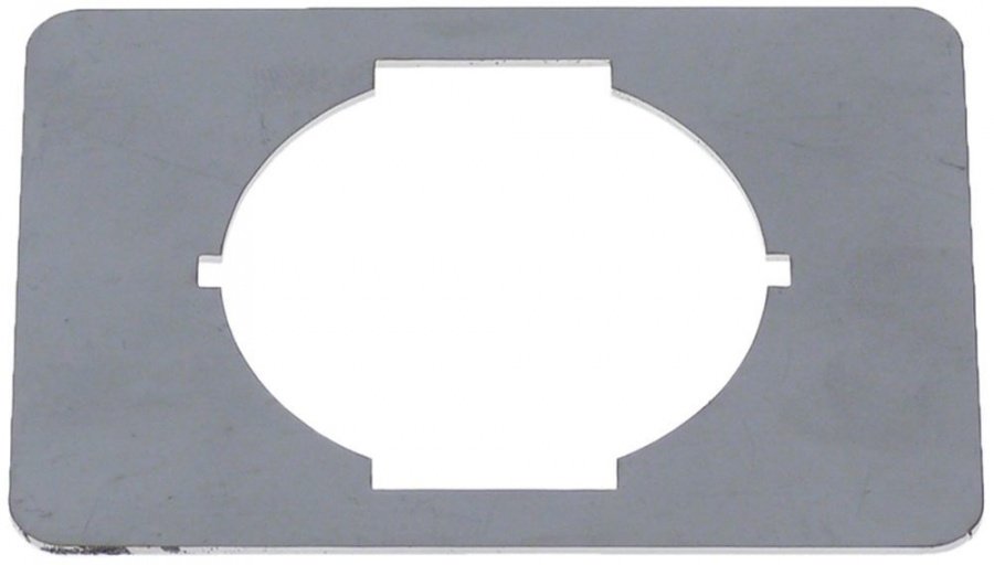  Fixing plate for rotary switch L 80mm W 60mm thickness 1mm - 697910