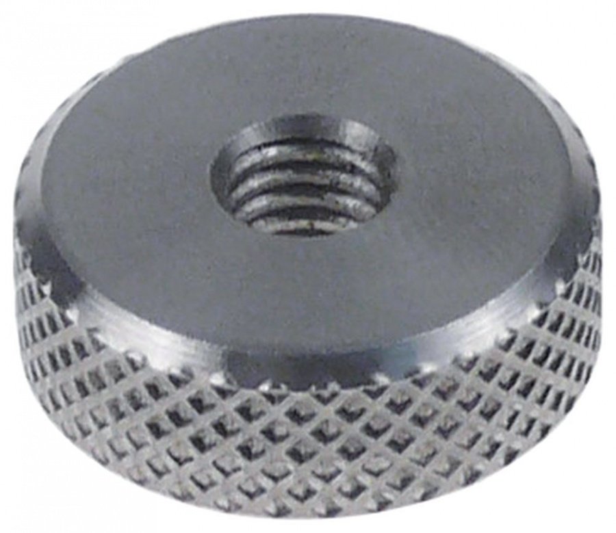  Knurled nut thread M6 ø 20mm H 7,7mm SS - 697970