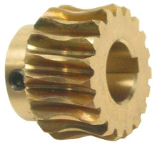 Gear wheel ø 34mm shaft intake ø 15mm teeth 19 tooth width 19mm Mod.8 - 698019