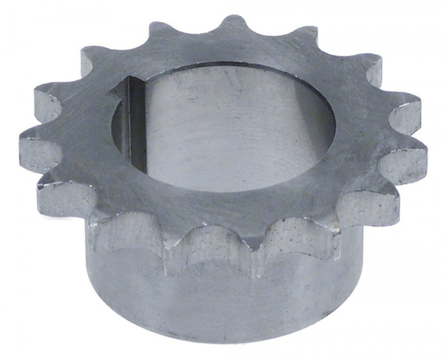  Sprocket-wheel DIN/ISO 06 B-1 splitting 3/8" teeth 15 shaft intake ø 35mm H 27mm 25 - 698187
