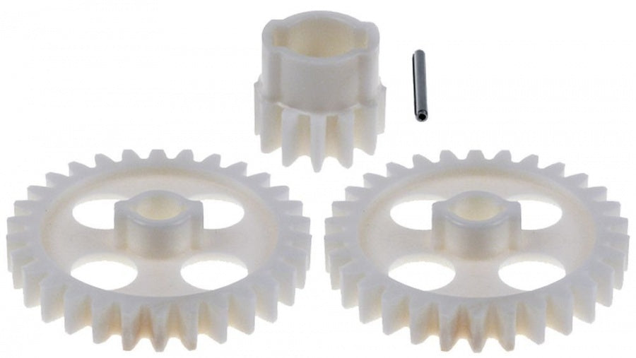 Gear wheel pair set shaft intake ø 14mm teeth 12/30 plastic tooth width 14mm - 698256