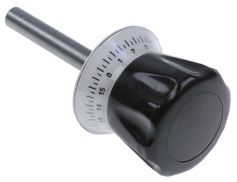 Adjusting knob 0-15 ø 68mm shaft ø 14mm shaft length 94mm handle ø 67mm - 698268