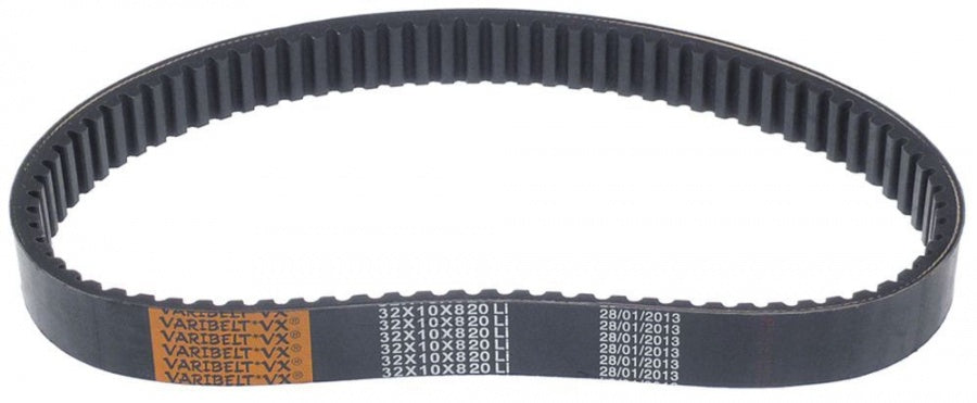 Toothed belt profile VX L 820mm H 10mm teeth 82 splitting 8-4 rubber with textile insertion - 698443